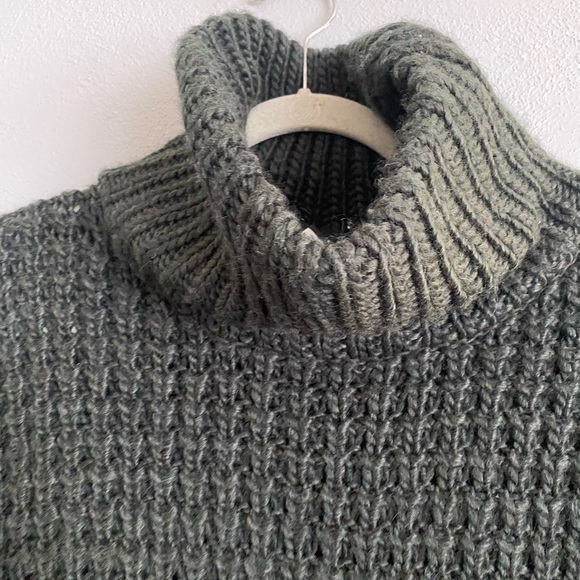 Anthropologie Tracy Reese Size Sweater Medium Wool Alpaca Chunky Turtleneck Knit - Picture 2 of 7